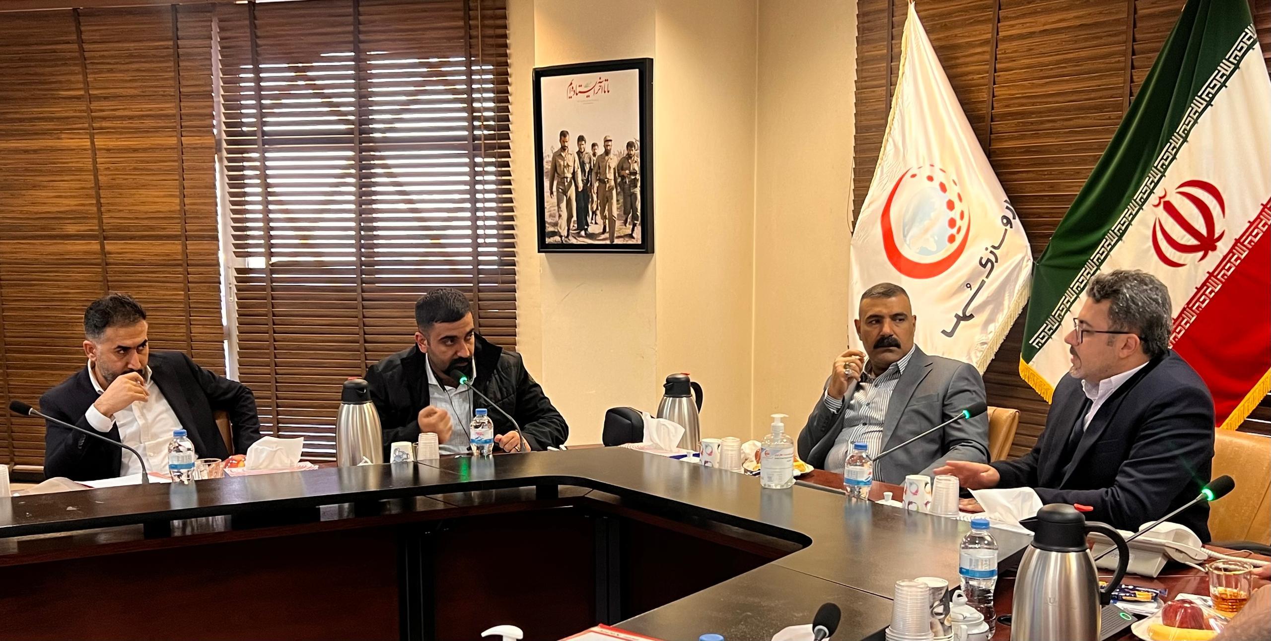 بازدید هیأت عراقی از شرکت داروسازی سها ب...